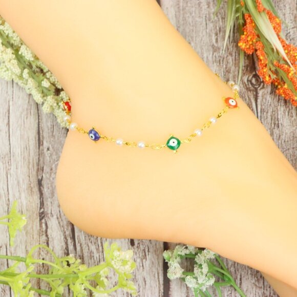 "Dainty Anklet for Women – Elegant Everyday Jewelry & Perfect Gift | MLCRC1748 - Picture 8 of 10